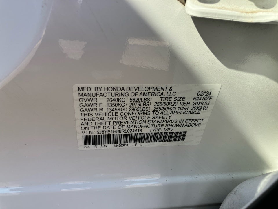 2024 Acura MDX w/Advance Package