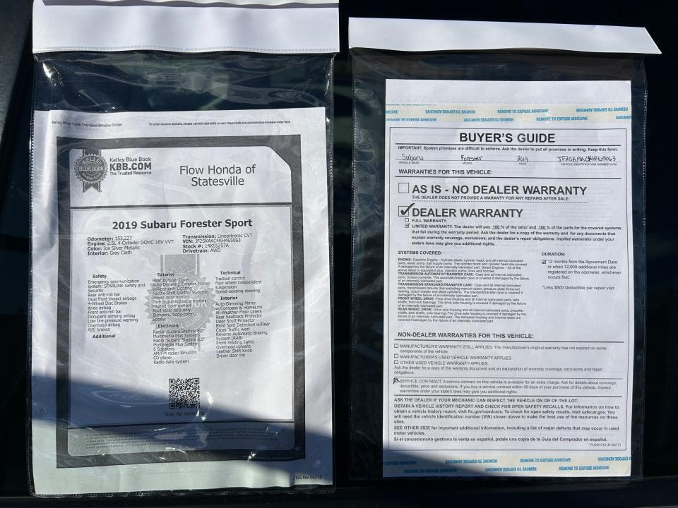 2019 Subaru Forester Sport