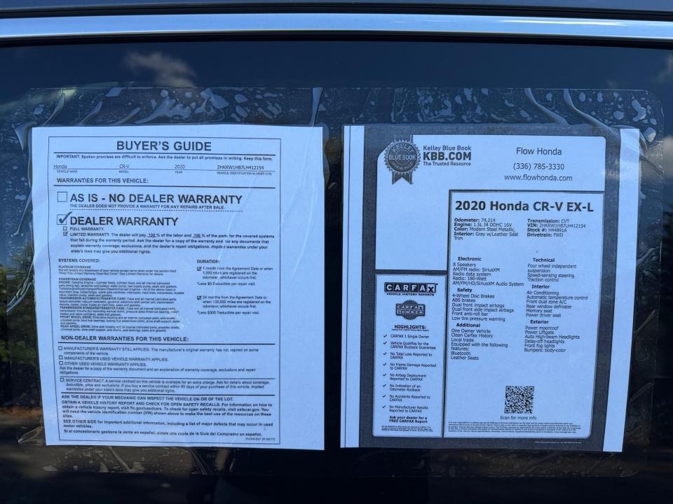 2020 Honda CR-V EX-L