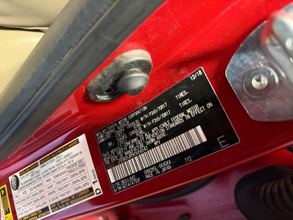 2019 Toyota 4Runner SR5 Premium