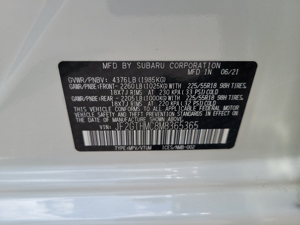 2021 Subaru Crosstrek Limited