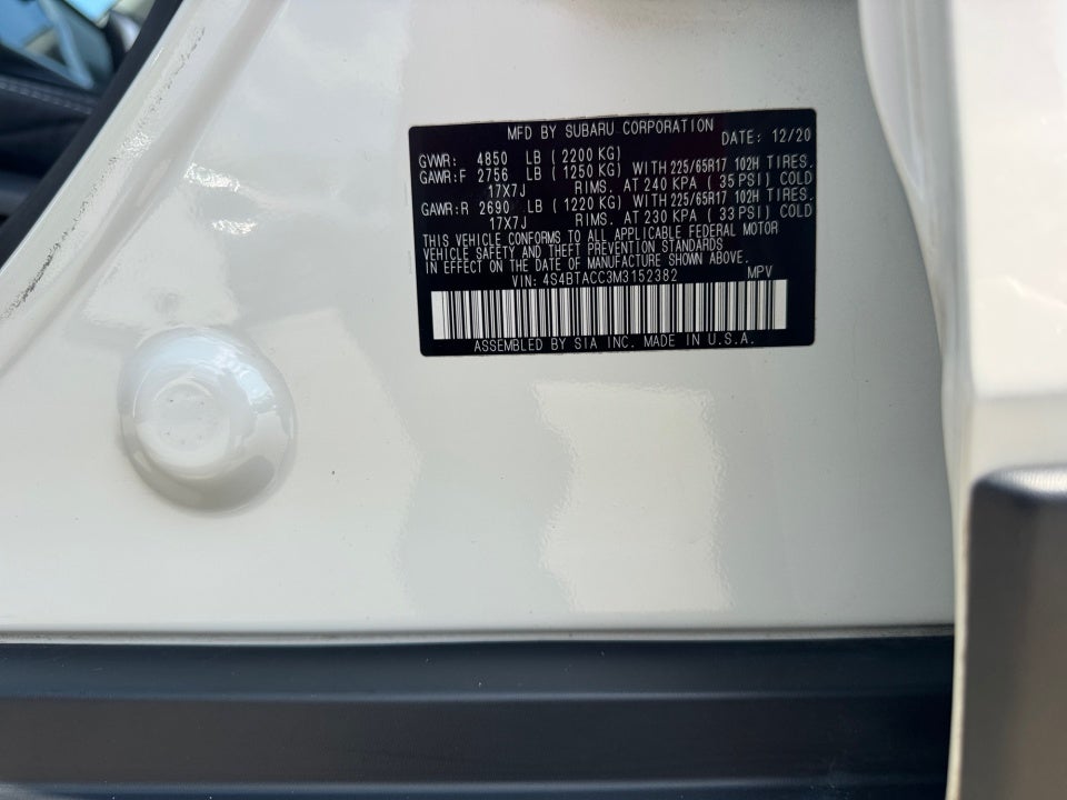 2021 Subaru Outback Premium