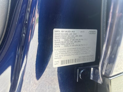 2025 Audi All-new Q5 Prestige
