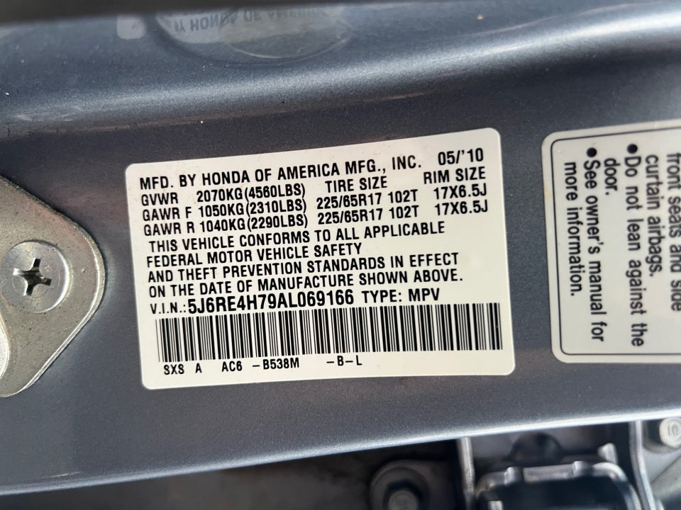 2010 Honda CR-V EX-L