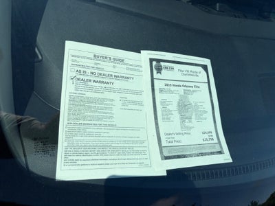 2019 Honda Odyssey Elite