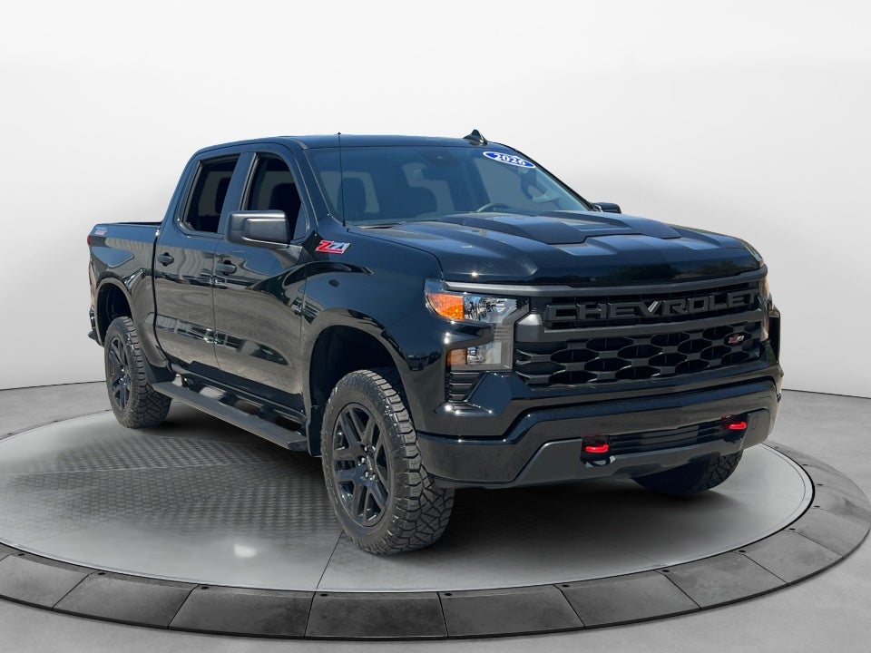 2026 Chevrolet Silverado 1500 4WD Crew Cab Short Bed Custom Trail Boss