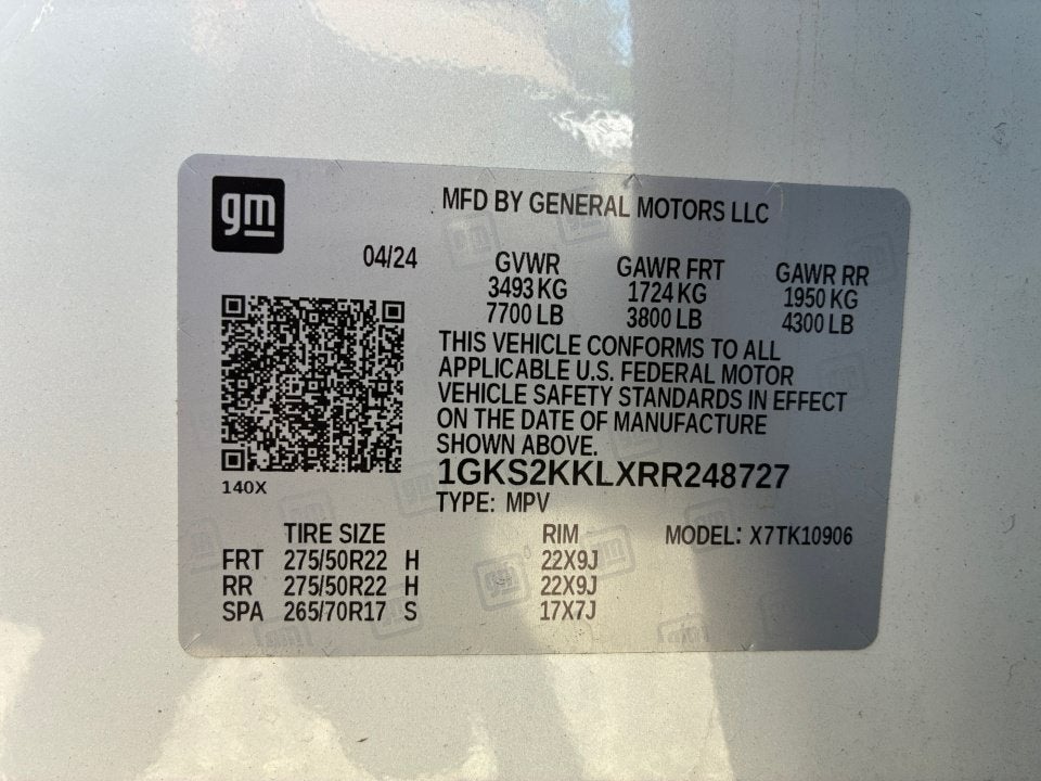 2024 GMC Yukon XL Denali Ultimate