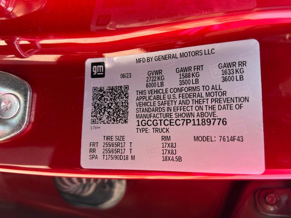 2023 Chevrolet Colorado LT