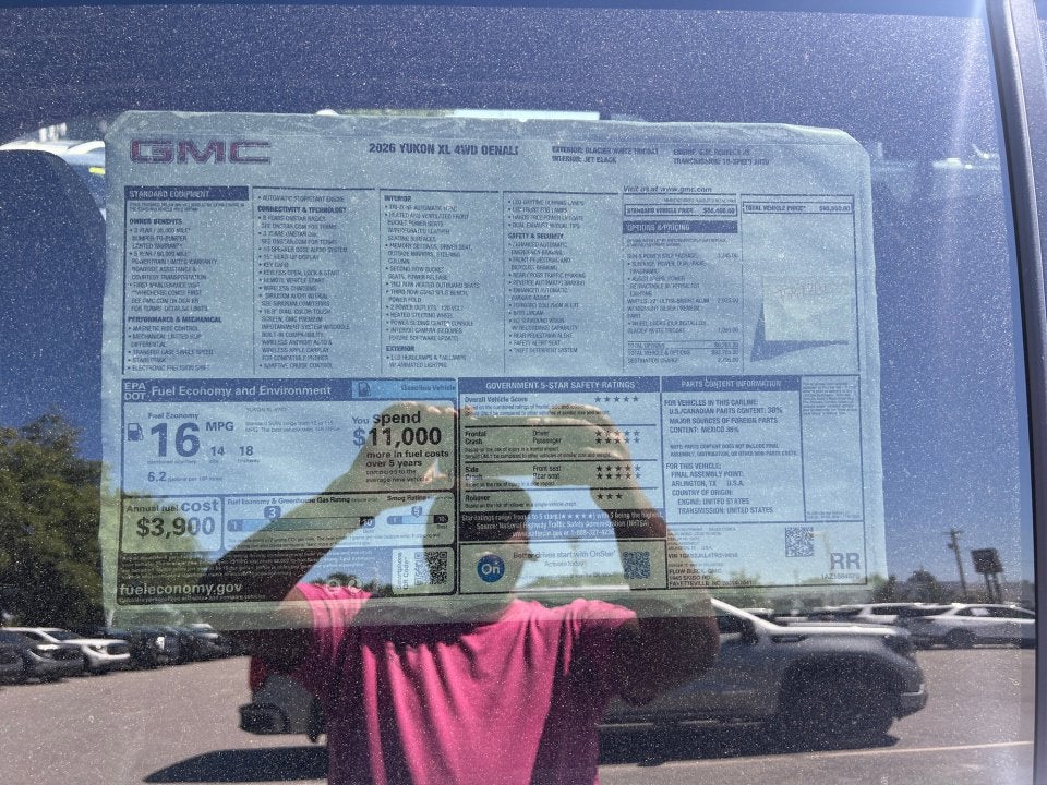 2026 GMC Yukon XL Denali