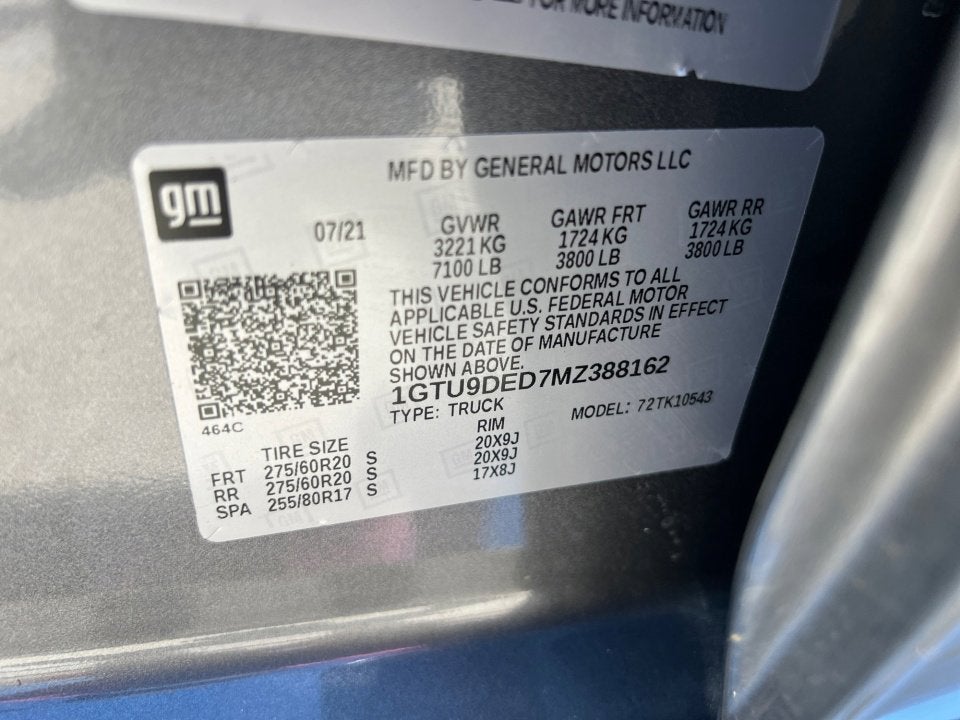 2021 GMC Sierra 1500 SLT