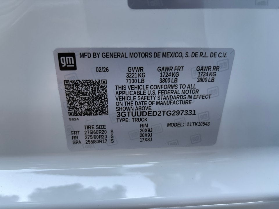 2026 GMC Sierra 1500 SLT
