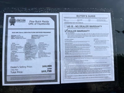 2025 GMC Sierra 1500 AT4X