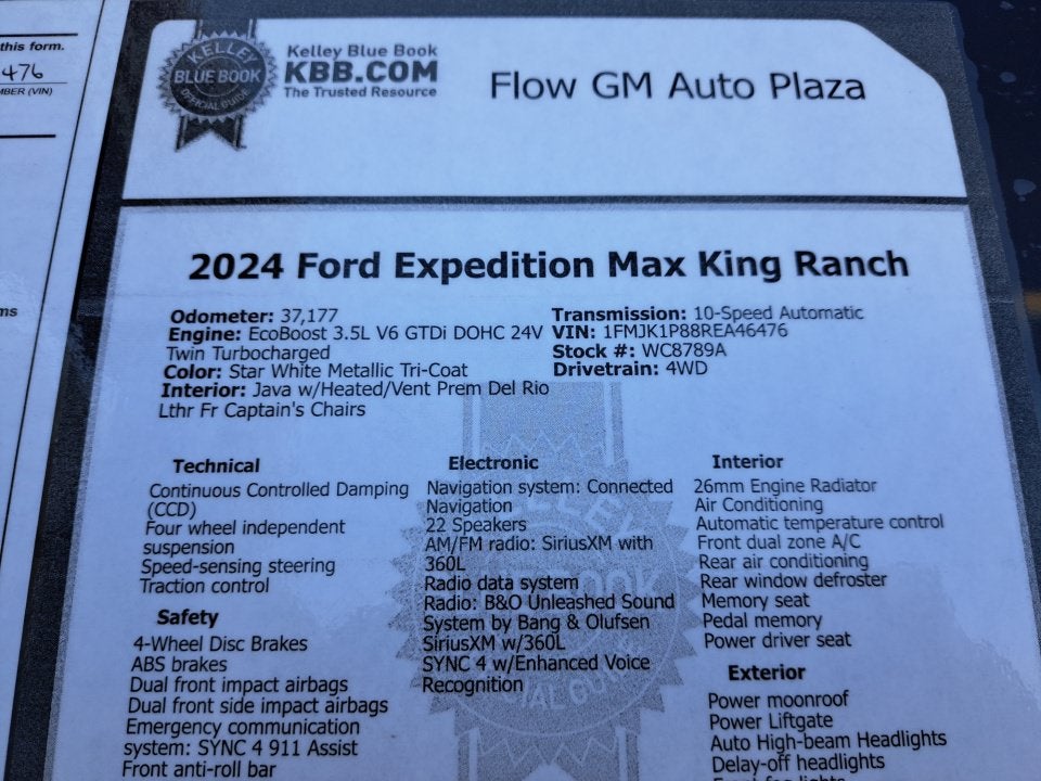 2024 Ford Expedition King Ranch MAX