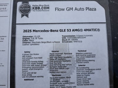 2025 Mercedes-Benz GLE AMG® GLE 53