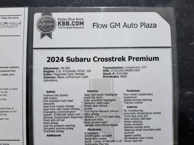 2024 Subaru Crosstrek Premium