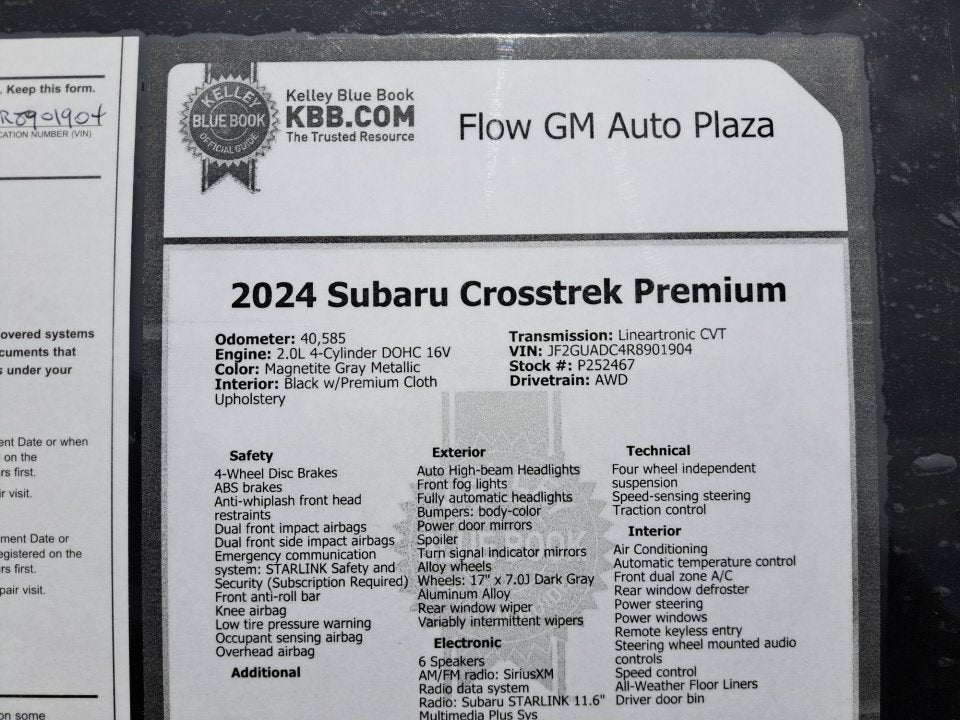 2024 Subaru Crosstrek Premium