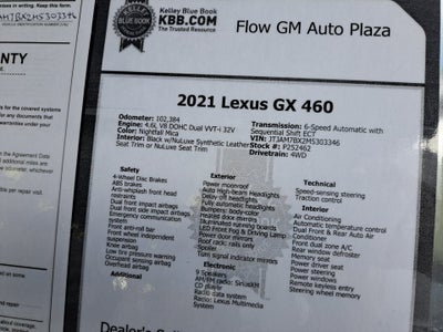 2021 Lexus GX 460 Premium